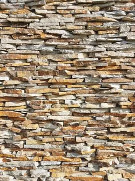 Stone wall background Stock Photos