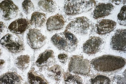 Stone wall background Stock Photos