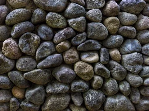 Stone wall background Stock Photos