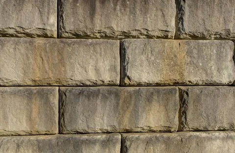 Stone Wall Background Stockfoto's