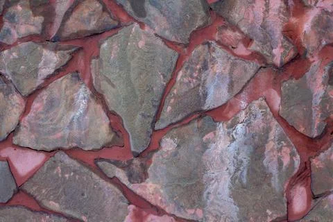 Stone wall background. Foto stock