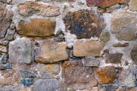 Stone wall background Stock Photos
