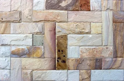 Stone wall background Stock Photos