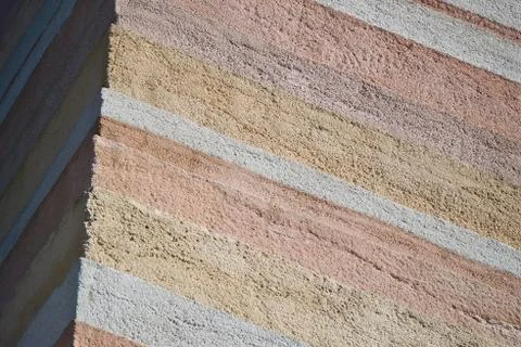 Stone wall background - side view Stock Photos