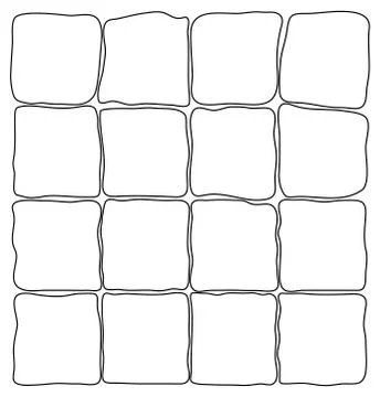 Stone wall background silhouette vector symbol icon design. Illustrazione stock