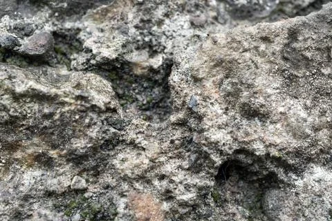 Stone wall background texture gray day large Stock Photos