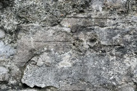Stone wall background texture gray day large Stock Photos
