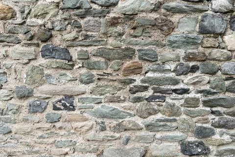 Stone wall background, texture, Italy Stock Photos