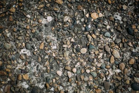 Stone wall, brick rock texture, stone texture Stock Photos