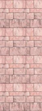 Stone wall cladding , seamless repeatable all sides, ready for 3D maping text Stock Illustration