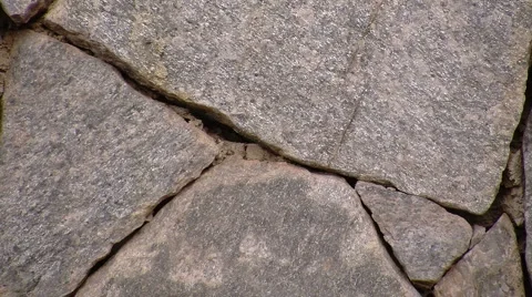 Stone Wall (Close Up) Stock Footage 1044453