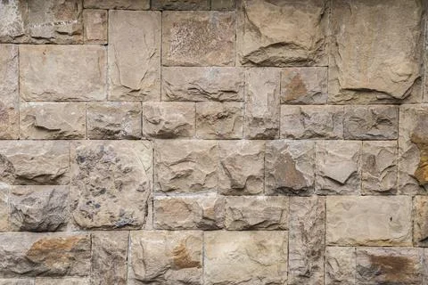 Stone wall closeup Stock Photos