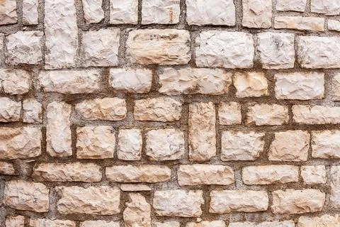 Stone wall closeup texture Stock Photos