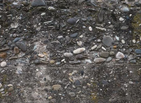 Stone Wall Concrete Surface Texture Stock Photos