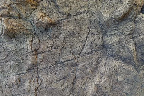 Stone wall with cracks, gray, background, stone, screensaver Stock Photos