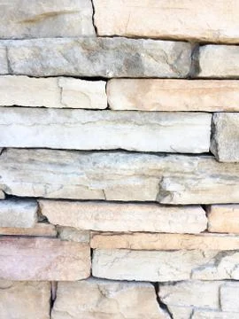 Stone wall cut lines close up texture nature background Stock Photos