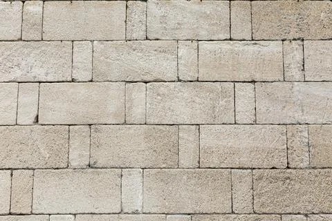 Stone wall fence rustic texture background close-up. Stock-Fotos