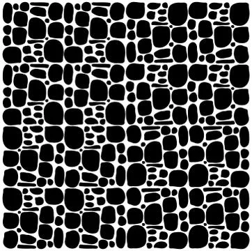Stone wall game texture beautiful banner wallpaper design illustration Stock Illustration