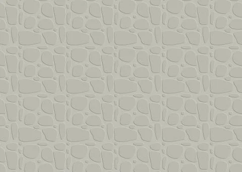 Stone wall game texture beautiful banner wallpaper design illustration Stock Illustration