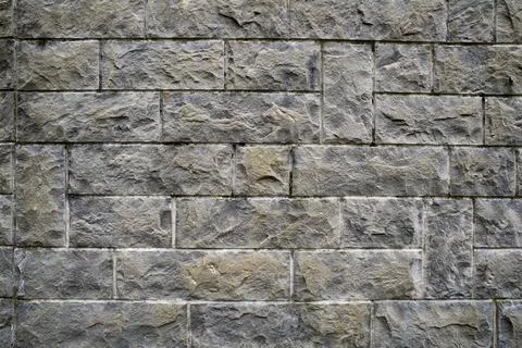 Stone wall grey background Foto stock