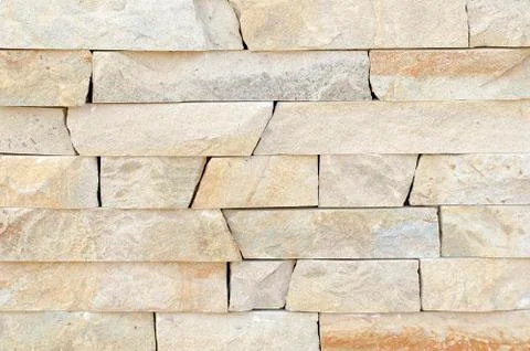 Stone wall at home texture background natural color Stock Photos