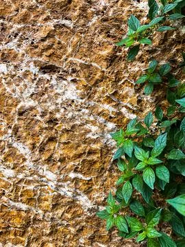 Stone wall large stone for background or texture Stock Photos