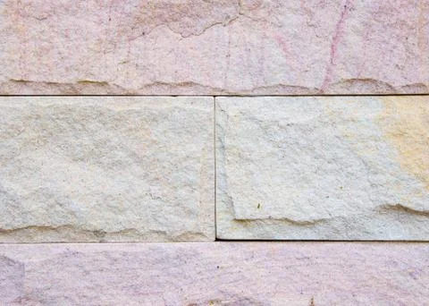 Stone wall made with blocks Stock Photos