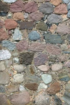 Stone wall masonry Stock Photos