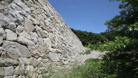 Stone wall in the mountains 動画素材 310215958