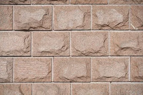 Stone wall or cladding wall, large stone tiles Stock Photos