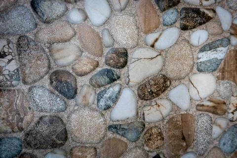 Stone wall or floor background Stock Photos