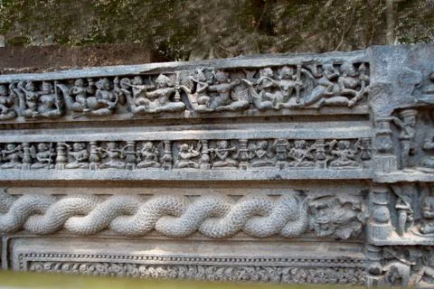 Stone Wall Panel, Konark Stock Photos