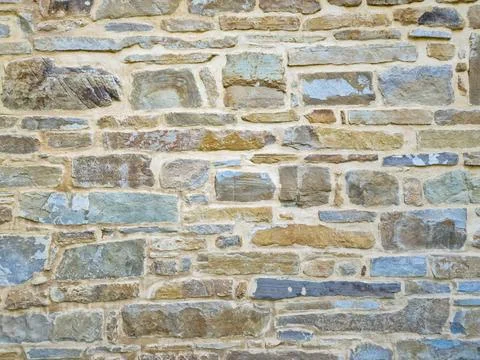 Stone wall pattern, decorative texture. brick wall background for exterior .. Stock Photos