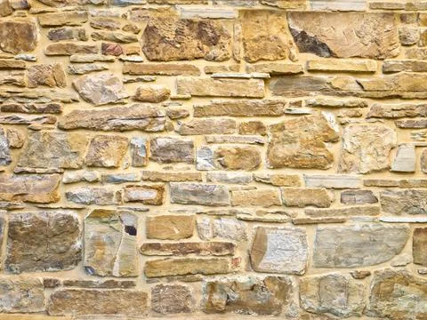 Stone wall pattern, decorative texture. brick wall background for exterior .. Stock Photos