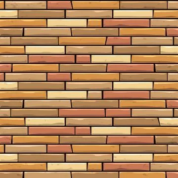 Stone Wall Pattern Stock Illustration