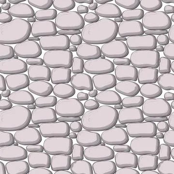 Stone wall pattern Stock Illustration