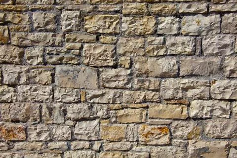 Stone wall pattern Stock Photos