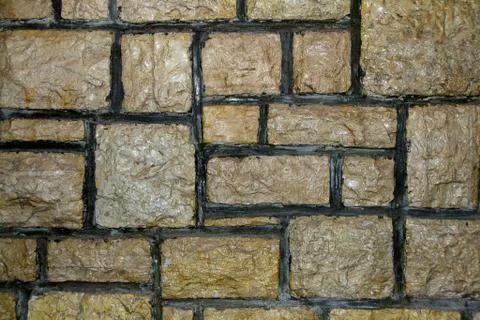 Stone wall pattern Stock Photos