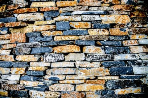Stone wall pattern1 Stock Photos