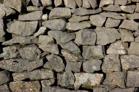 Stone wall Stockfoto's