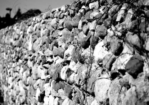 Stone wall 스톡 사진