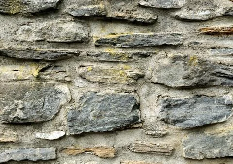 Stone wall Fotos Stock