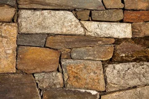 The stone wall Foto stock