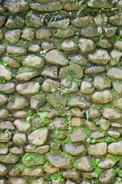 Stone wall. Stock Photos