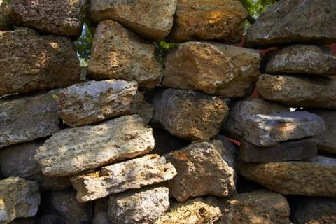 Stone wall Stock Photos