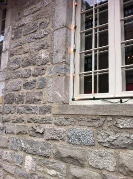 Stone Wall Foto stock