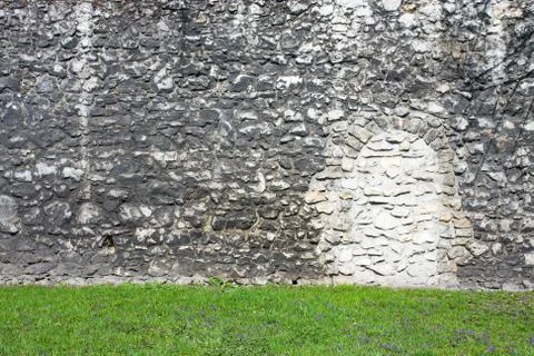 Stone wall Fotos Stock