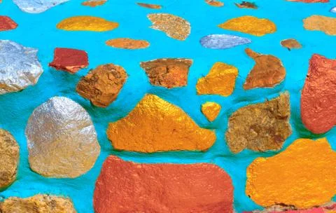 Stone wall Stock Photos