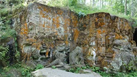 Stone wall Stock Photos