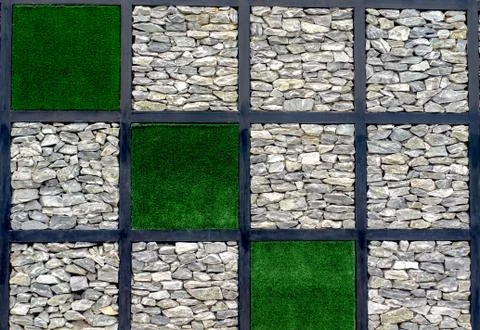 Stone wall Stock Photos